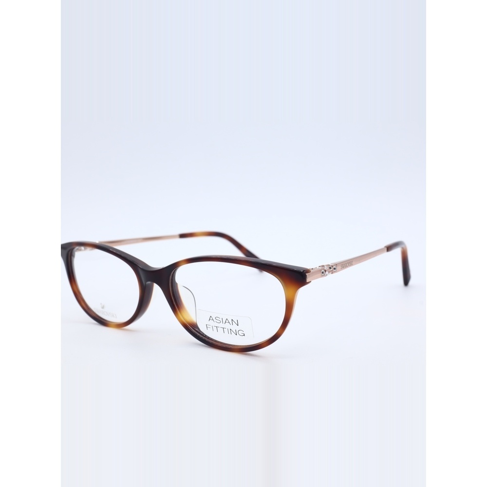 Swarovski SK 5294-D 052 Dark Tortoise Plastic Eyeglasses 53-16-145